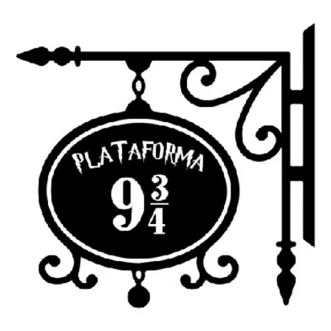 Placa Plataforma 9 3/4