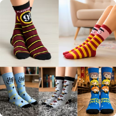 Meias HARRY POTTER